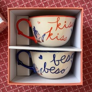 Anthropologie Mug Set